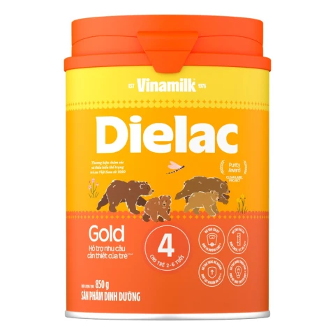 Sữa bột VNM Dielac Alpha Gold 4  HT 1.4 kg/6