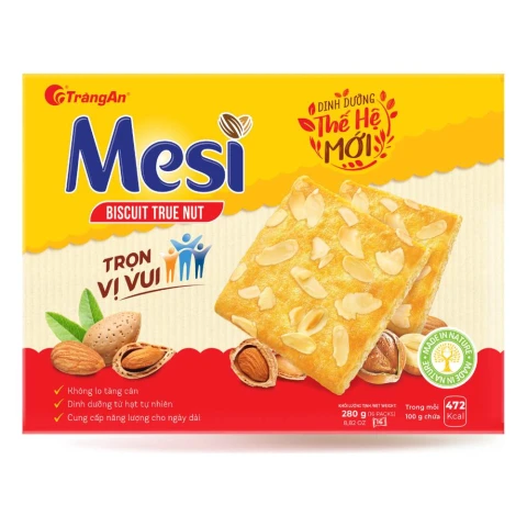 Bánh quy hạt Mesi 320gr/10