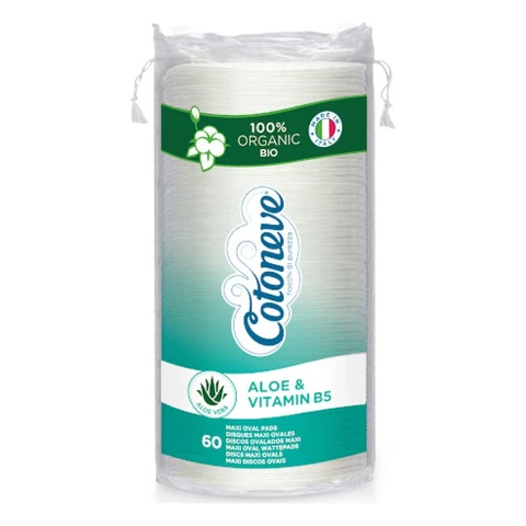 Bông tẩy trang Hữu cơ 60M maxi 2 in 1 Cotoneve mua 1tặng 1