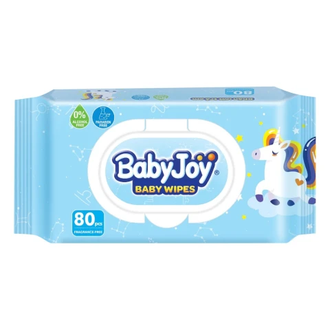 Khăn ướt Baby Joy KH nắp nhựa 80-2406 /18 gói@