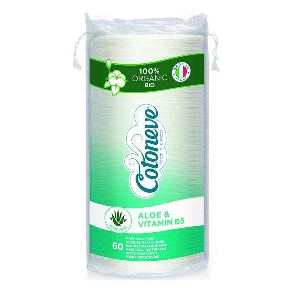 Bông tẩy trang Organic 60M 2in1 Cotonve_Italy