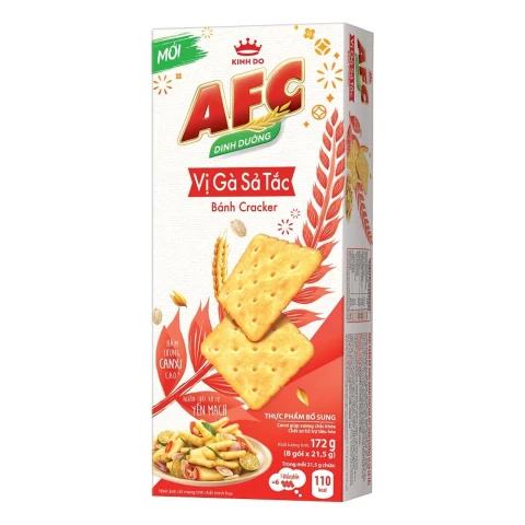 Bánh AFC vị gà sả tắc 172gr