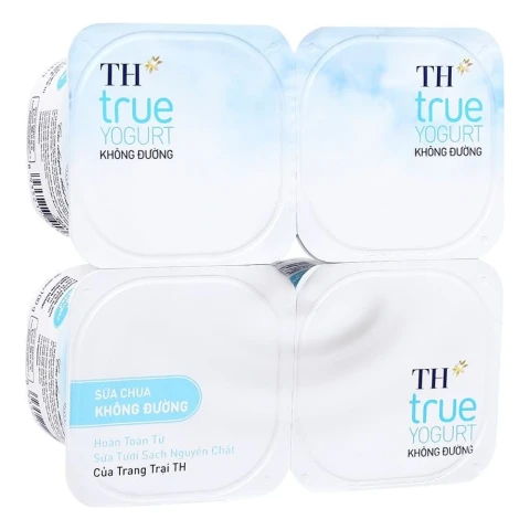 Sữa chua TH true Yogurt không đường 100g*4