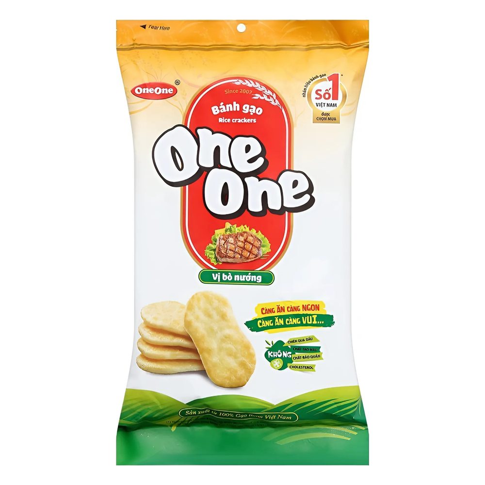 Bánh One One mặn vị bò nướng 150gr