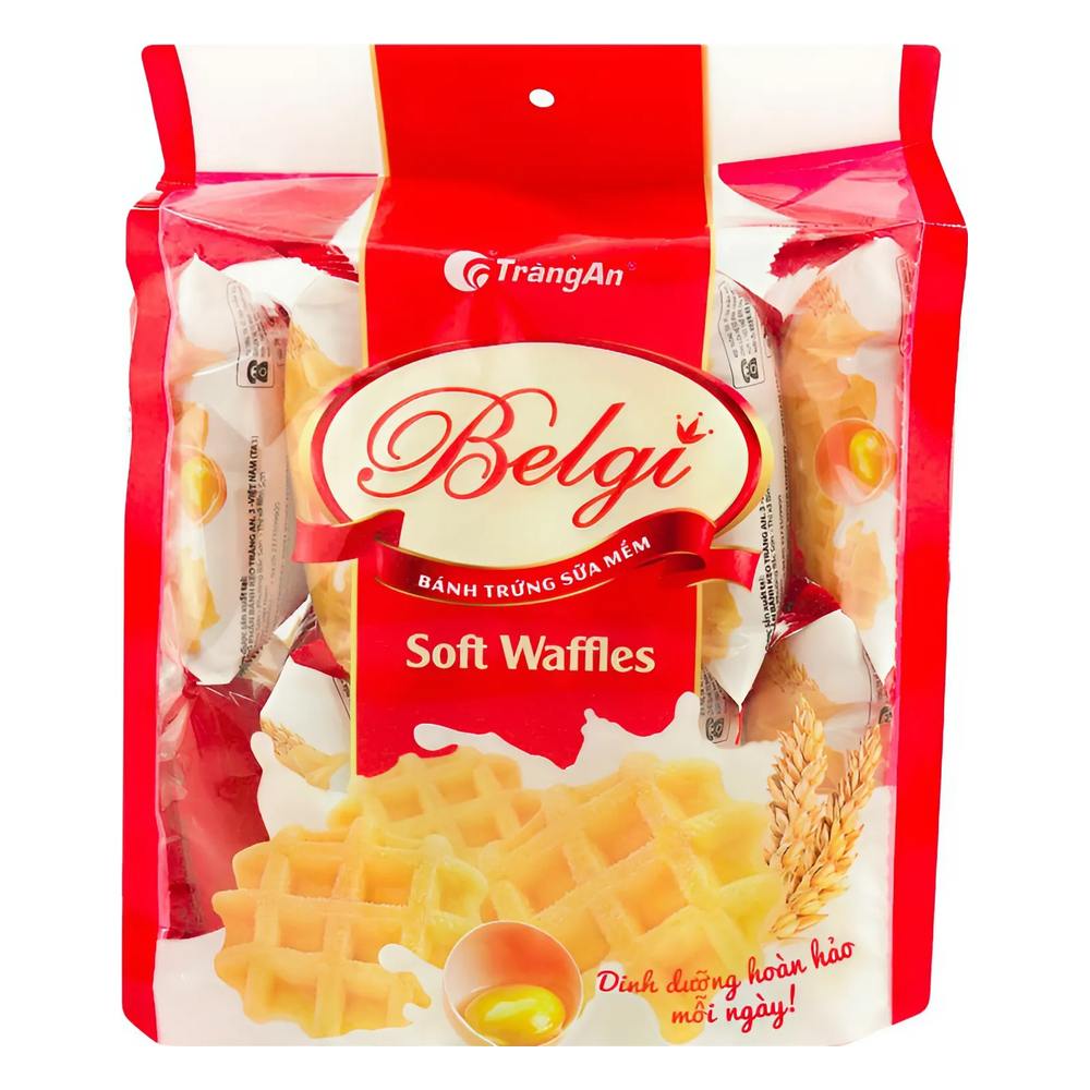 Bánh trứng sữa mềm Belgi  230gr