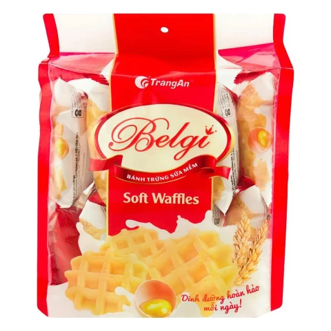 Bánh trứng sữa mềm Belgi  230gr