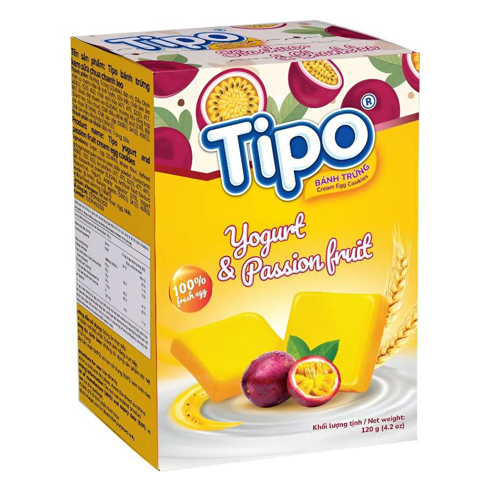 Bánh Tipo chanh leo 120g