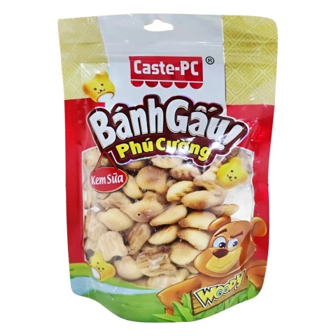 Bánh gấu kem sữa Phú Cường  180gr