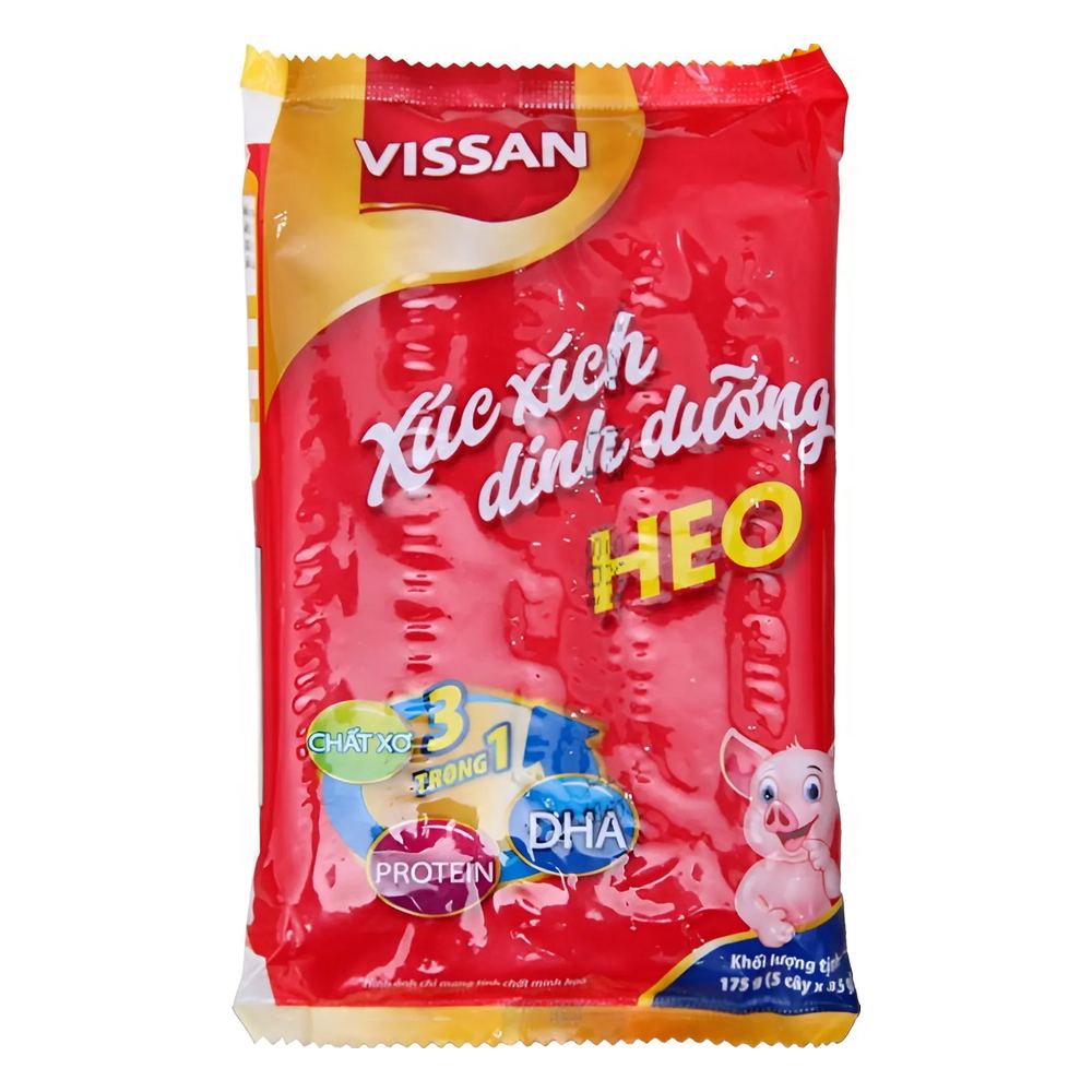Xúc xích dinh dưỡng Vissan heo 175gr