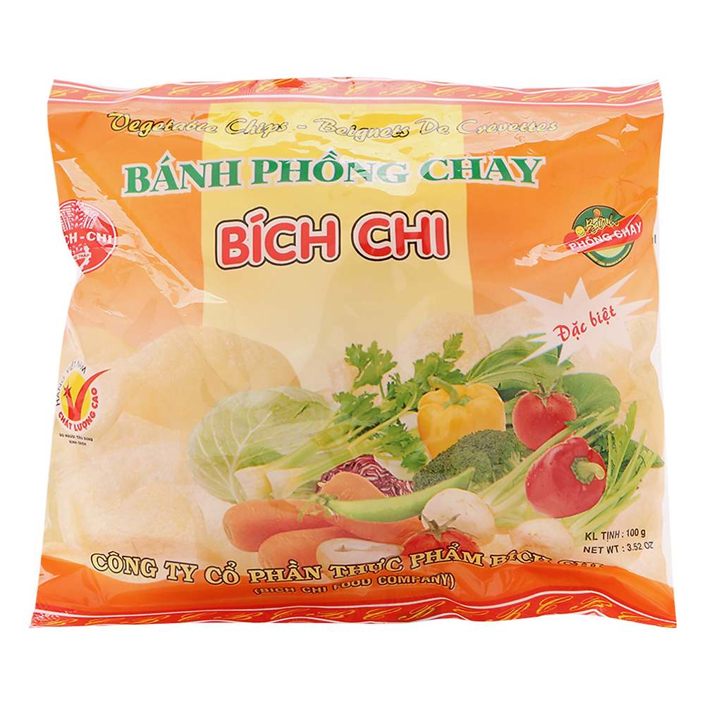 Bánh phồng chay Bích Chi  100gr