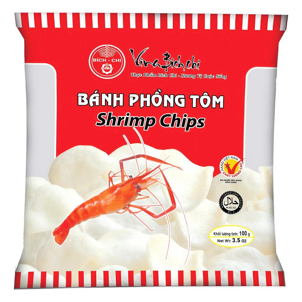 Bánh phồng tôm tiêu Bích Chi  90gr