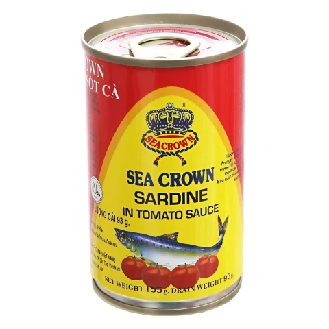 Cá trích xốt cà Seaspimex có khoá 155gr
