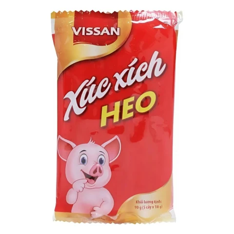 Xúc xích tiệt trùng Vissan heo 90gr