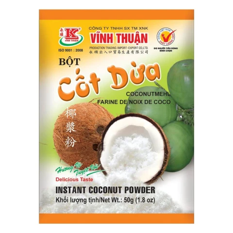 Bột cốt dừa Vĩnh Thuận  50gr