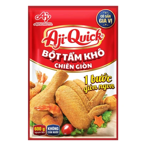 Bột tẩm khô chiên giòn Aji-Quick   84gr