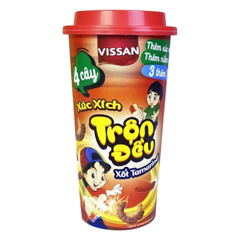 Xúc xích trộn đều Vissan xốt Tamarind 62gr