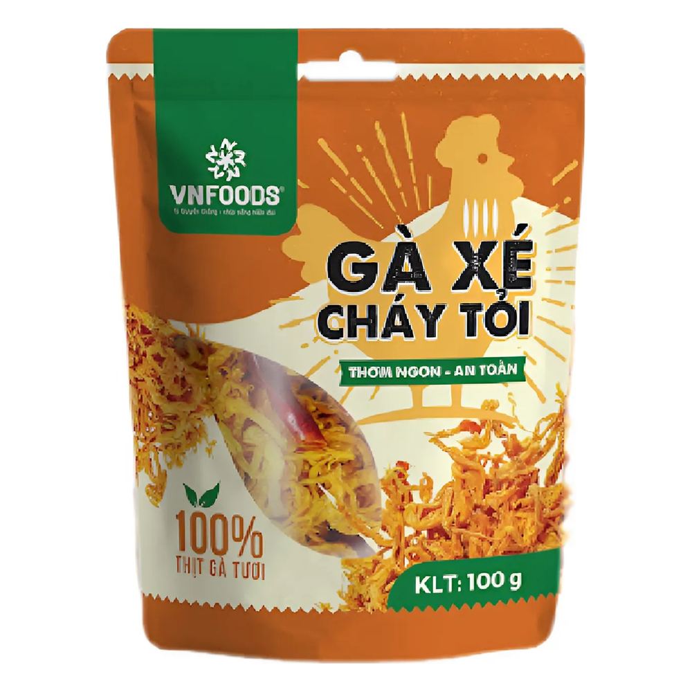 Gà xé cháy tỏi VN-Foods  50gr