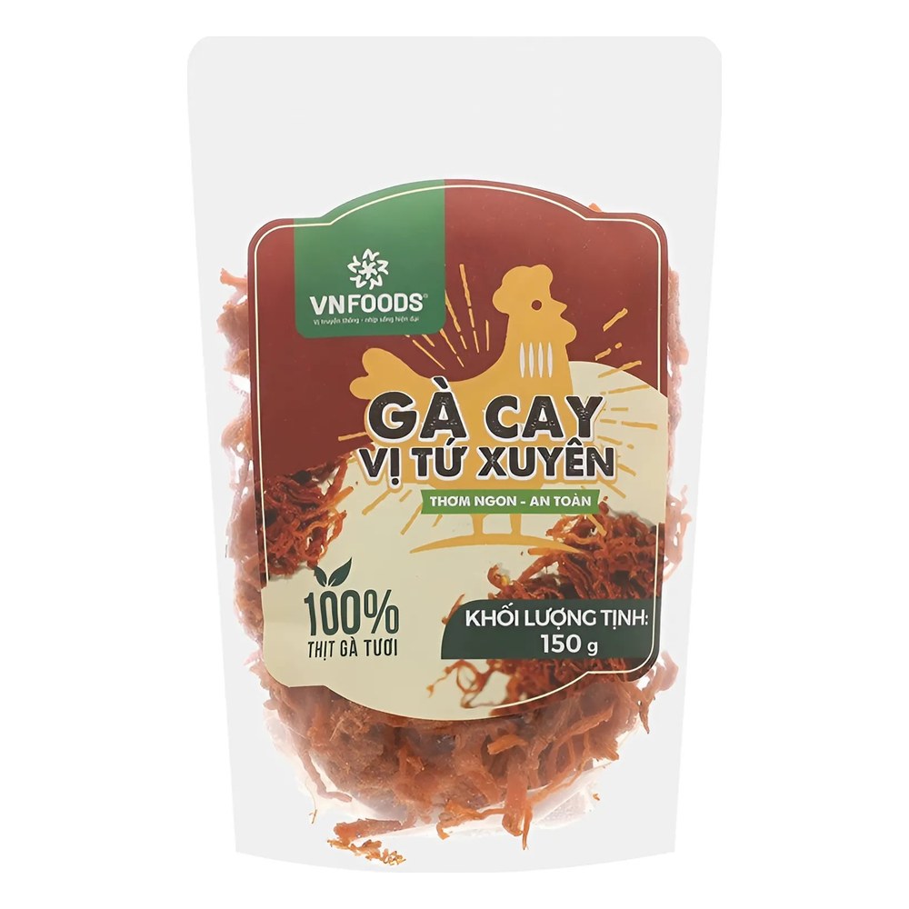 Gà cay  VN-Foods vị tứ xuyên 100gr