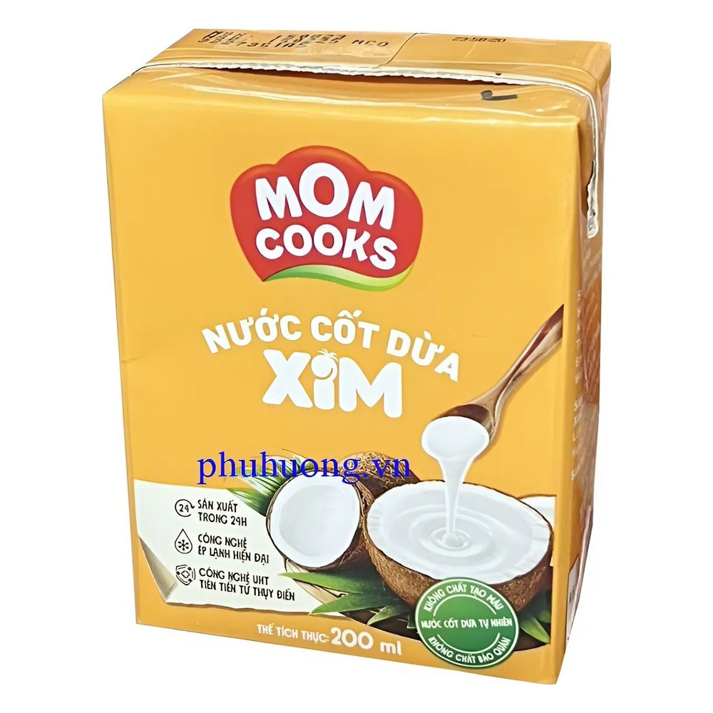Nước cốt dừa xim   Mom Cooks  200ml