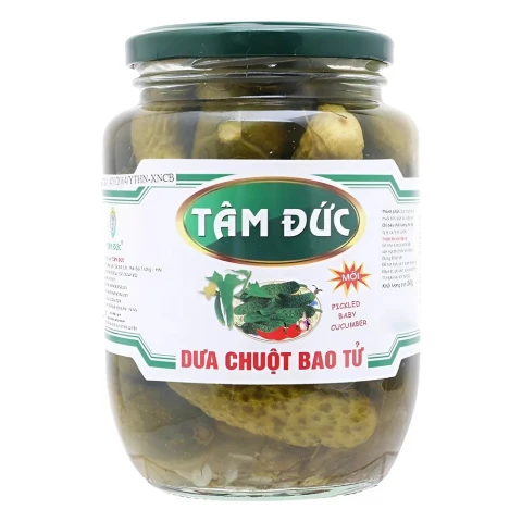 Dưa chuột bao tử Tâm Đức  720gr