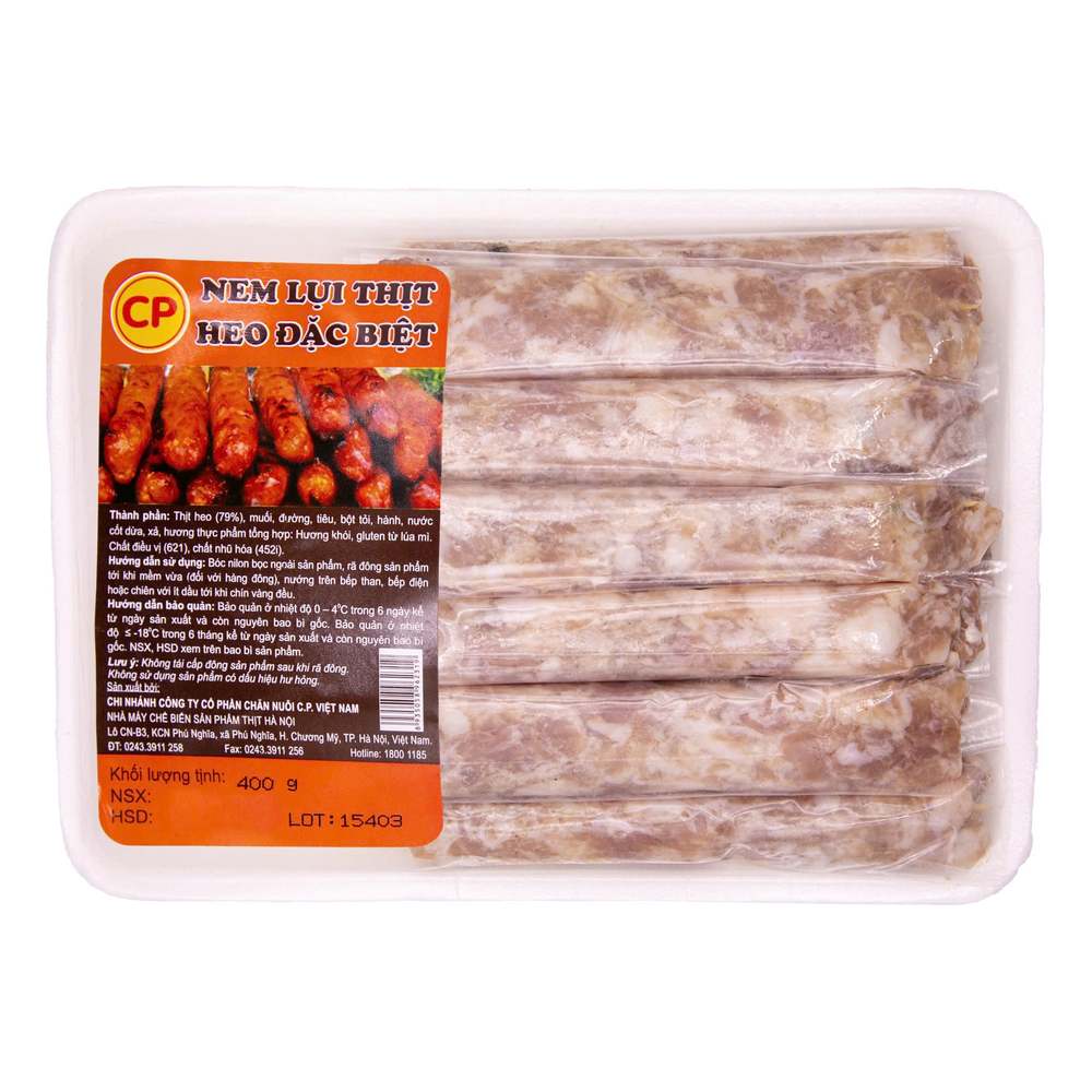 Nem lụi thịt heo đặc biệt CP 400g