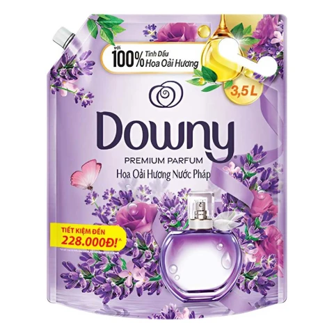 Nước xả vải Douwny Oải Hương túi 3L