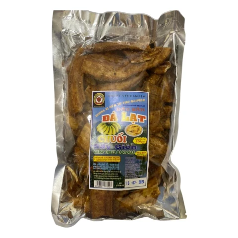 Chuối sấy giòn  đặc sản Đà Lạt   200gr