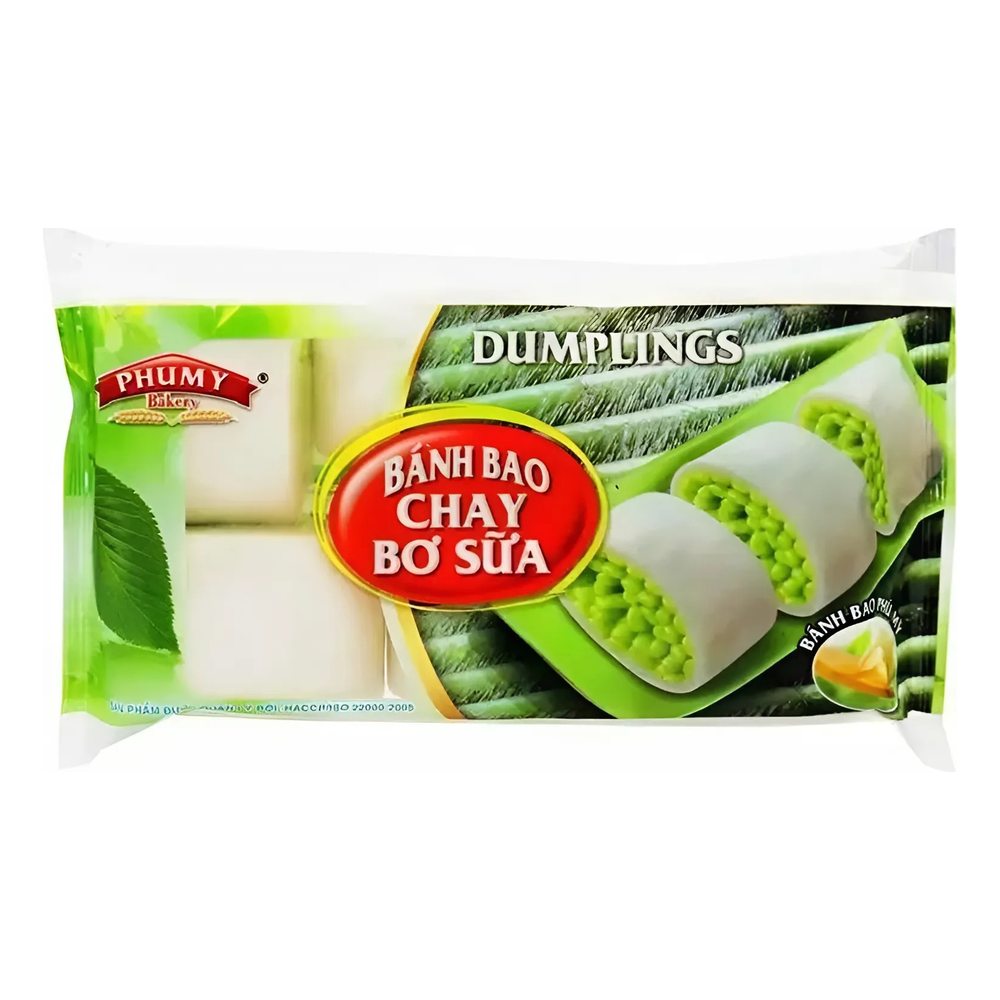 Bánh bao Phú Mỹ chay bơ sữa 270gr