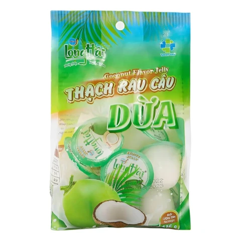 Thạch rau câu  Long Hải  vị dừa 416gr