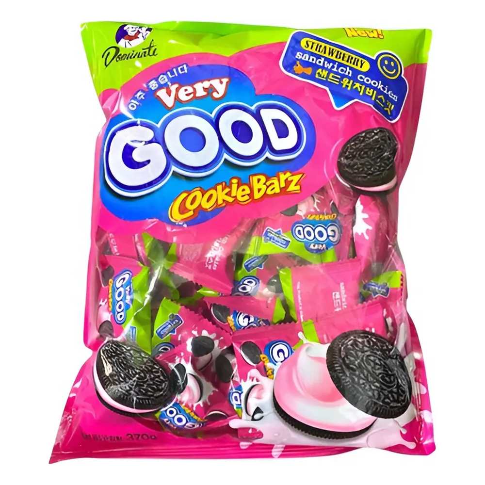 Bánh quy kẹp kem Dominate Very Good  vị dâu 370gr