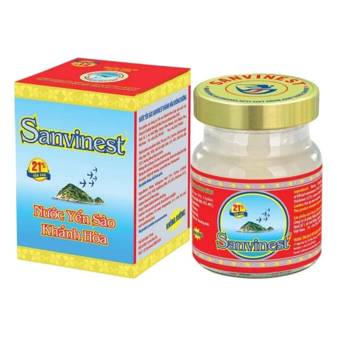 Nước yến sào  Sanvinest 21% yến sào không đường 70ml