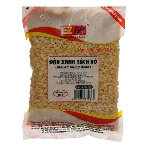 Đậu xanh EZ life tách vỏ 180gr