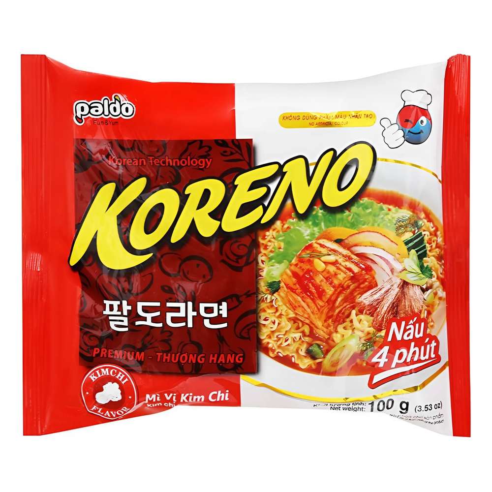 Mì Koreno vị kim chi 100gr