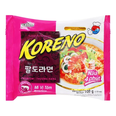 Mì Koreno vị tôm 100gr