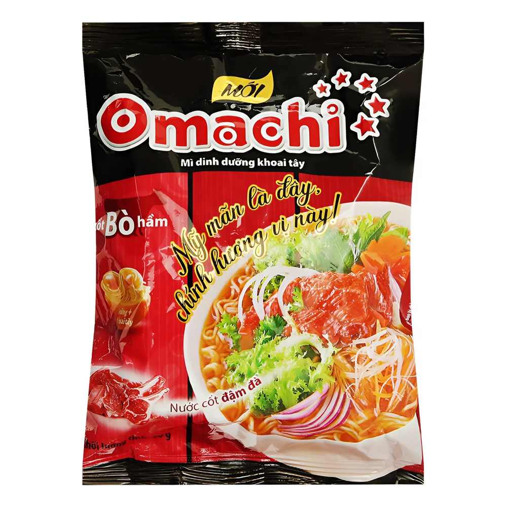 Mì DD khoai tây Omachi xốt bò hầm 80gr/30