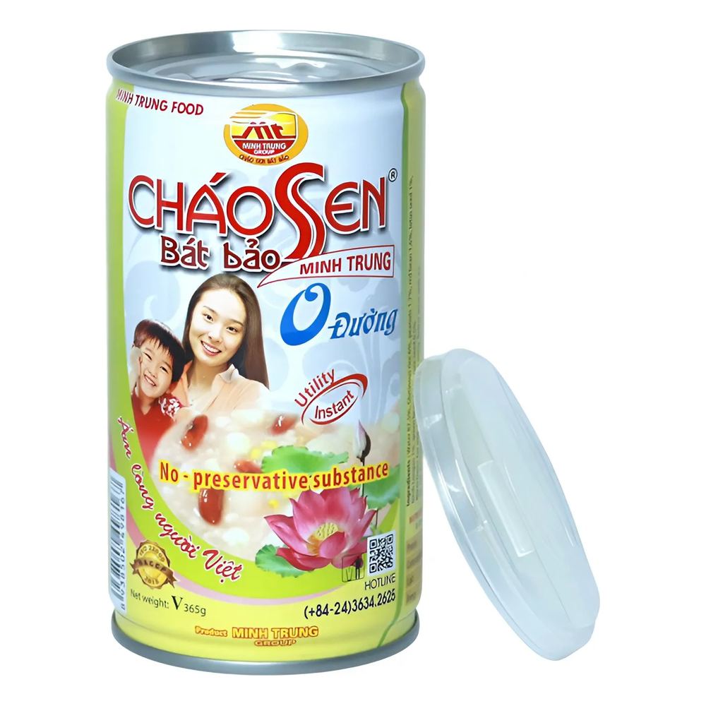 Cháo sen Bát Bảo Minh Trung không đường 365gr