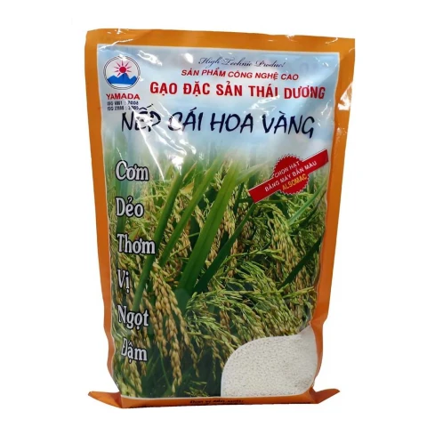 Gạo nếp cái Hoa Vàng Thái Dương  2kg