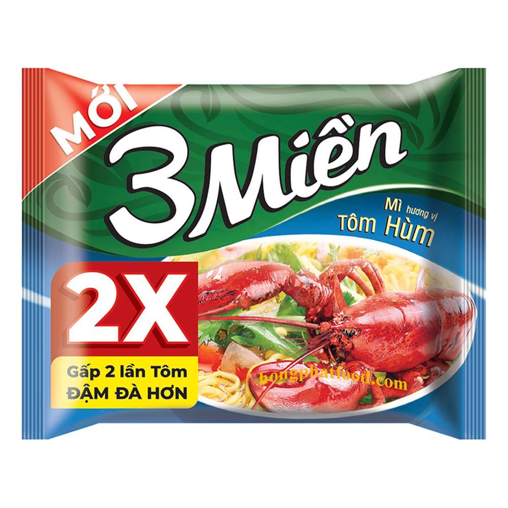 Mì 3 Miền tôm hùm 65gr