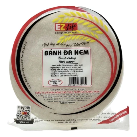 Bánh đa nem EZ life size 20 250gr