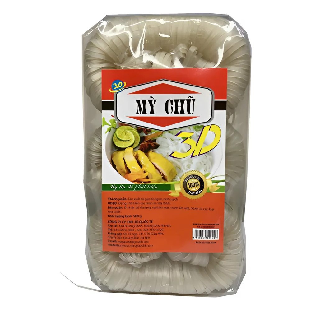 Mỳ chũ 3D  500gr