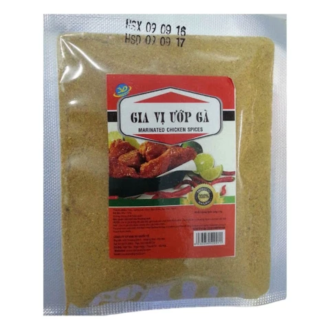 Gia vị ướp gà rán 3D 50gr