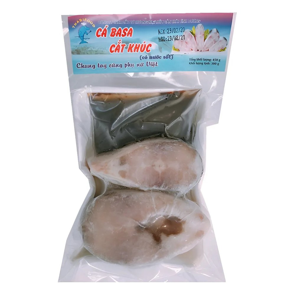 Cá basa cắt khúc Thabifood có nước sốt 450gr