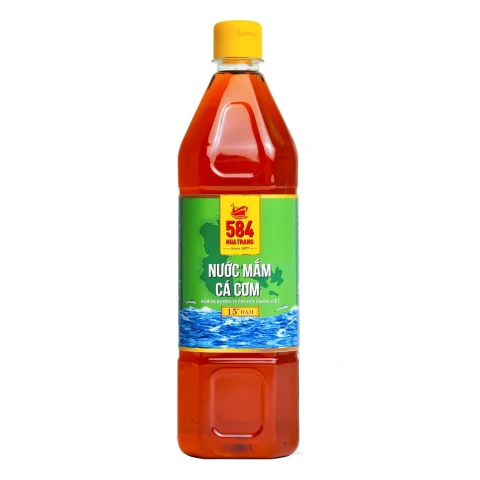 Nước mắm nhỉ cá cơm 584 Nha Trang 15 đạm 1L