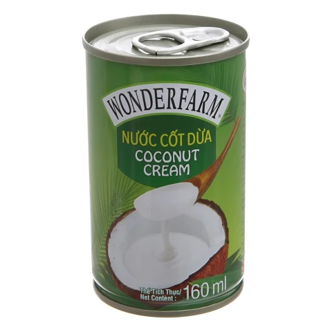 Nước cốt dừa  Wonderfarm  160ml