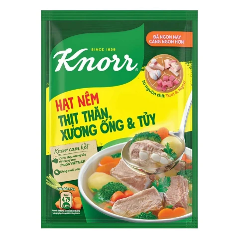 Hạt nêm Knorr thịt thăn xương ống và tủy 170gr