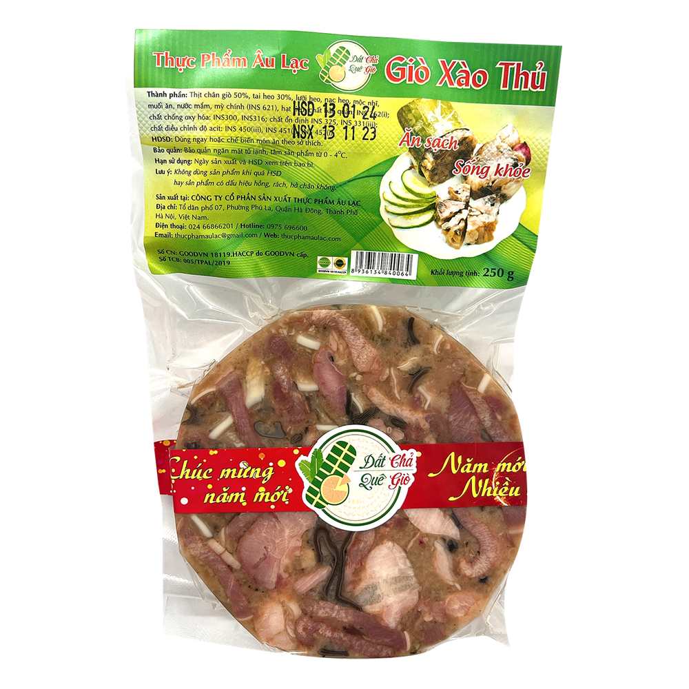 Giò xào thủ  Âu Lạc   250gr