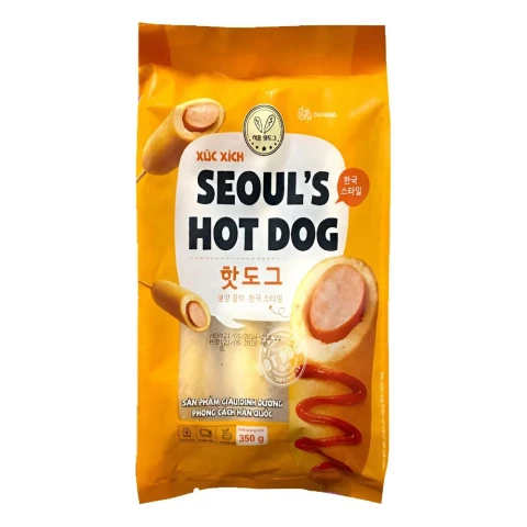 Xúc xích Seoul s Hotdog Đức Việt  350gr