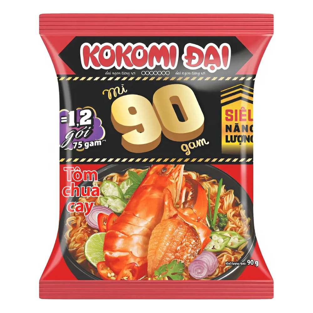 Mì Kokomi đại 90 tôm chua cay 90gr