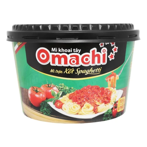 Mì trộn Omachi xốt Spaghetti bát 105gr