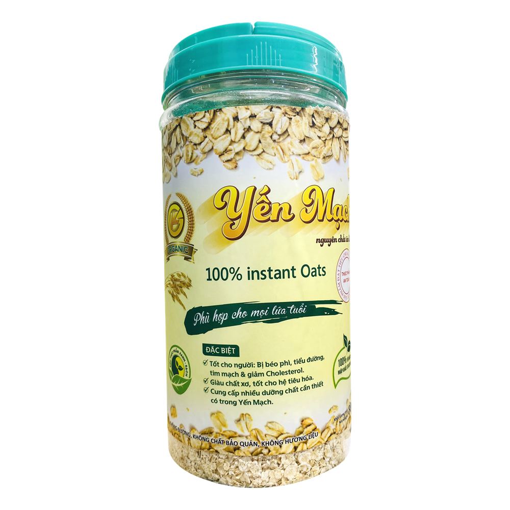 Yến mạch nguyên chất ăn liền    800g